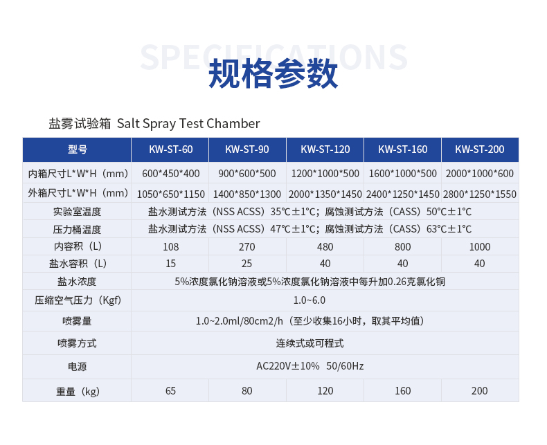 盐雾试验箱（复合式）